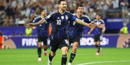 منتخب الأرجنتين يحقق العلامة الكاملة بثلاثية ضد الأردن في كأس العالم.. فيديو