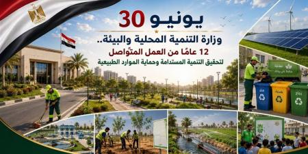 التنمية المحلية والبيئة.. 12 عاماً من العمل المتواصل لتحقيق رؤية مصر 2030