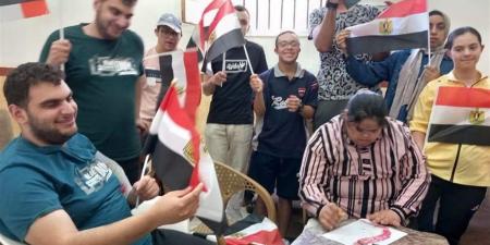 احتفالية لذوي الهمم في ذكرى 30 يونيو بدمياط