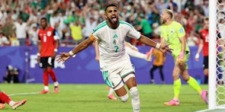 التعادل الإيجابي يحسم مباراة الجزائر والنمسا ويتأهلان لدور الـ32 بكأس العالم