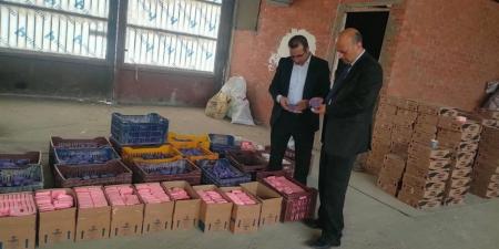 ضبط 32 ألف "صابونة" مقلدة و7 أطنان خامات بمصنع "بير سلم" بالغربية