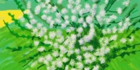 بعد رحيله بأيام.. لوحة الـ iPad الشهيرة لـ ديفيد هوكنى تشعل مزاد كريستيز