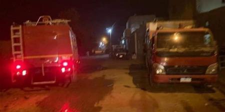 السيطرة على حريق مخلفات داخل مبنى كنيسة مار جرجس بالقليوبية