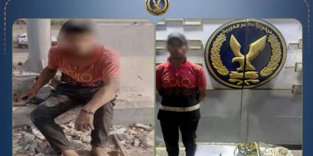 ضبط عاطل بالإسكندرية لتكسيره قواعد أعمدة إنارة وسرقة أسلاك كهرباء من أعلى كوبري