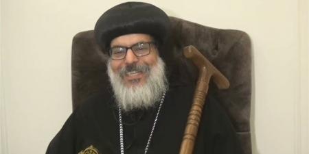 الأنبا إقلاديوس يترأس صلوات تطييب رفات "القوي الأنبا موسى" بدير الشايب