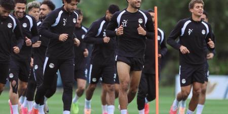 عودة حمدي فتحي ومشاركة صلاح فى جزء من مران منتخب مصر قبل أستراليا.. صور