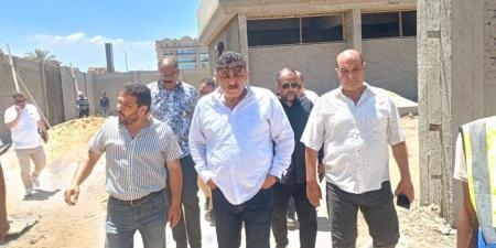 رئيس دمياط الجديدة يتابع نسب تنفيذ المخطط العام المرحلة الأولى لمشروع ديارنا