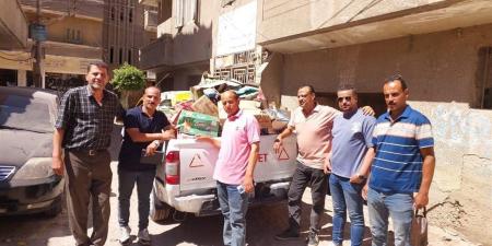 ضبط 3885 عبوة غذائية منتهية الصلاحية وتحرير أكثر من 34 محضرًا متنوعًا بالغربية
