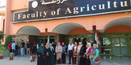 «جامعة المنوفية» تستقبل سيدات قرية «ميت عافية» للتدريب على تصنيع منتجات الألبان