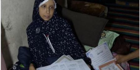 الفلسطينية خلود أبو سهمود تسافر للعلاج بمصر بعد نشر «اليوم السابع» معاناتها