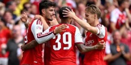 آرسنال يتقدم على مانشستر سيتي 2-0 فى الشوط الأول بالدرع الخيرية "فيديو"