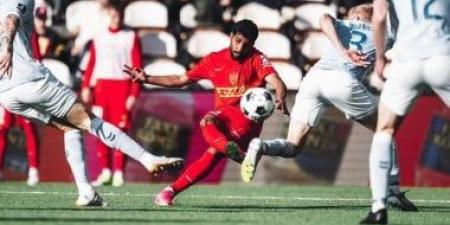 إبراهيم عادل يقود نورشيلاند للفوز في الدوري الدنماركي بهدف عالمى.. فيديو