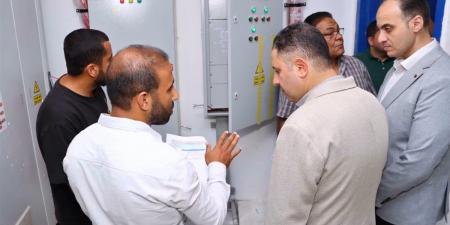 محافظ دمياط يتفقد مشروعات حياة كريمة الخدمية