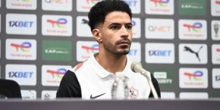 عمر جابر بعد تعادل الزمالك مع الاتحاد: كنا نفسنا نكسب ونحصل على 3 نقاط