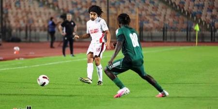 عمر جابر رجل مباراة الزمالك والاتحاد السكندرى فى افتتاج الدورى