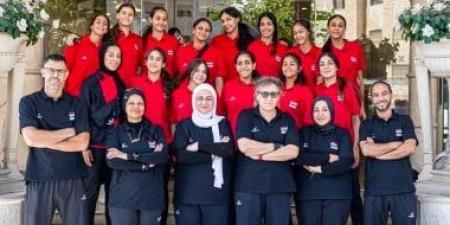 منتخب ناشئات الكرة الطائرة يواجه لبنان فى البطولة العربية اليوم