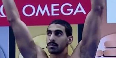 عبد الرحمن سامح يحصد ذهبية 50 متر فراشة فى البحر المتوسط 2026