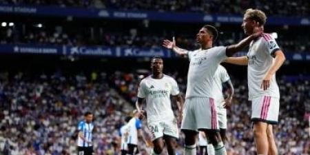 إسبانيول ضد الريال.. تعادل مثير في الشوط الأول بالدوري الاسباني (فيديو)