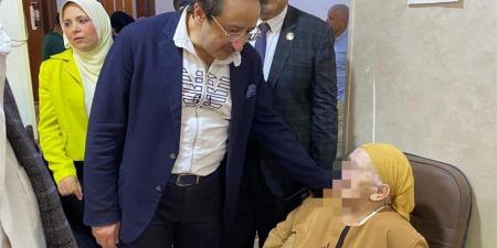 قافلة طبية متكاملة لتقديم خدمات صحية مجانية لنزلاء دار الرعاية الاجتماعية للمسنين بطنطا