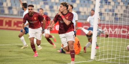 بوبو يمنح سيراميكا التقدم على القناة في الشوط الأول