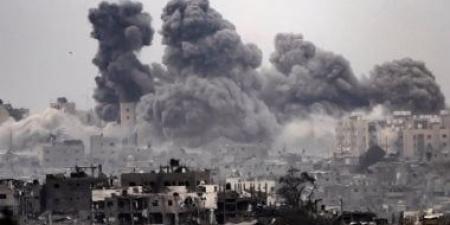 قصف إسرائيلي على محطة تحلية المياه ومسجد شمال مدينة غزة يخلف ضحايا