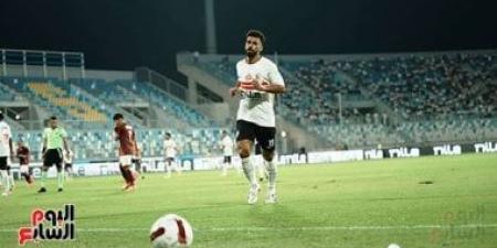 معتمد جمال يواصل استبعاد عبد الله السعيد أمام البنك الأهلى للمباراة الثانية