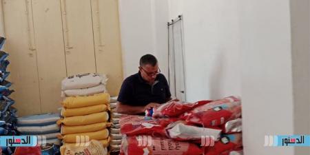 ضبط 160 كجم سلع و844 عبوة فاسدة في حملات تموينية بكفر الشيخ