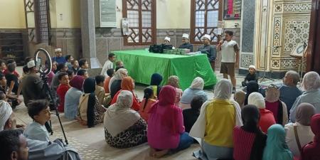 تكريم أطفال البرنامج الصيفي للطفل بمسجد العارف بالله بسوهاج