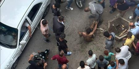 عاجل| «رابطينه بحبل وبيسحلوه».. طاقم مستشفى الصفا بالمهندسين يعتدي على «لص كراتين»