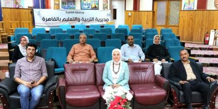 مدير «تعليم القاهرة» تتابع اليوم الخامس لامتحانات الدور الثاني للثانوية العامة