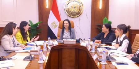 تفاصيل لقاء وزيرة التضامن الاجتماعي مع ممثلة منظمة اليونيسف في مصر