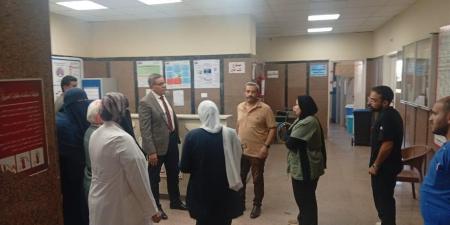 وكيل «صحة المنوفية» يوجه بدعم طوارئ مستشفى صدر شبين الكوم