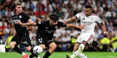 الدوري الإسباني: ريال سوسيداد يفرض التعادل على ريال مدريد بالشوط الأول