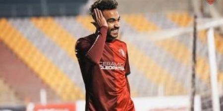 سيراميكا يفقد أيمن موكا أمام الاتحاد السكندرى بسبب الإصابة