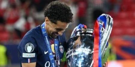 ماركينيوس قائد سان جيرمان يتوج بجائزة الإحترام والروح الرياضية من يويفا