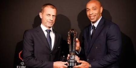 تييري هنري يتوج بجائزة رئيس الاتحاد الأوروبي 2026
