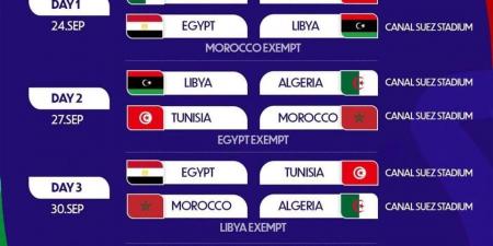 مواعيد مباريات منتخب الشباب في تصفيات أمم إفريقيا تحت 20 سنة