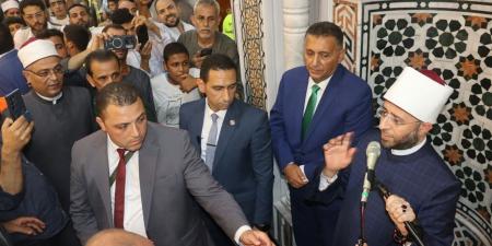 محافظ القليوبية ووزير الأوقاف يفتتحان مجمع الرحمة الإسلامي بطوخ