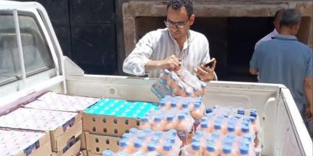 ضبط 252 كيلو لحوم منتهية الصلاحية وحلوى مجهولة المصدر في حملات بقنا