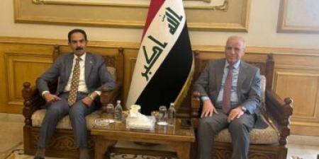 السفير قحطان طه يبحث مع مسئول عراقي تعزيز التعاون الأمني بين القاهرة وبغداد