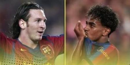 لامين يامال ضد ميسي.. من وصل إلى 50 هدفًا مع برشلونة أسرع؟