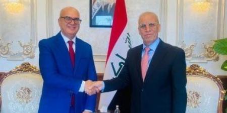 سفير العراق لدى مصر يبحث مع مسؤول تونسى عدد من القضايا المشتركة