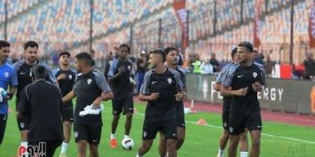 تفاصيل تدريب الزمالك استعدادا لأبو قير للأسمدة