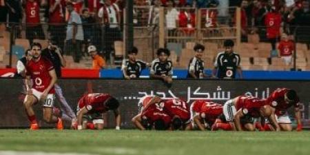 مران الأهلي.. تدريبات بدنية متنوعة استعدادًا لمباراة المقاولون العرب