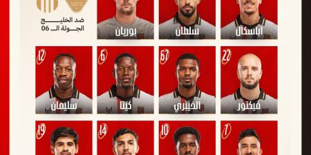 تريزيجيه يعود للتشكيل الاساسى فى مباراة الخليج ضد الرياض