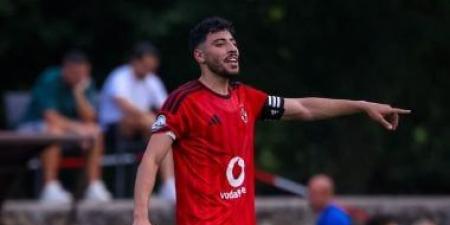 أكرم توفيق يستعد للظهور الأول مع الأهلي في مواجهة المقاولون العرب بالدوري