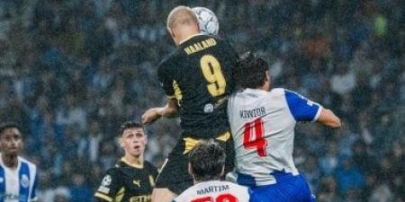 مانشستر سيتى يفوز على بورتو بهدفى هالاند فى دورى الأبطال