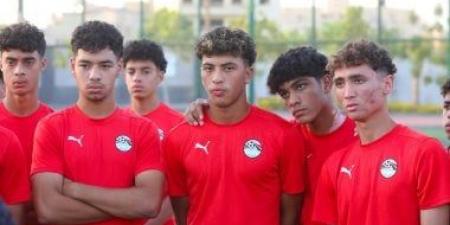 منتخب مصر مواليد 2010 يواصل تدريباته.. وحماس وجدية بين اللاعبين
