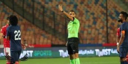 محمود بسيونى حكما لمباراة غزل المحلة والزمالك بالدوري