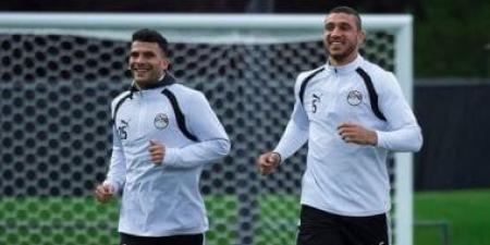 شاهد هدف مهارى لأحمد سيد زيزو فى مران منتخب مصر